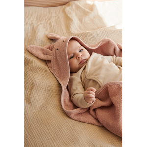 Liewood Kapuzentuch "Albert" Rabbit Rose