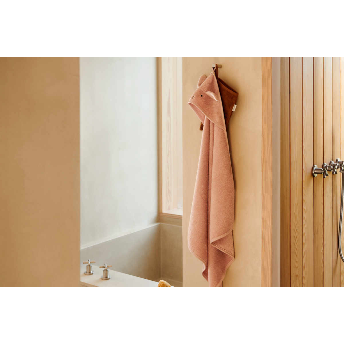 Liewood Kapuzentuch "Albert" Rabbit Rose