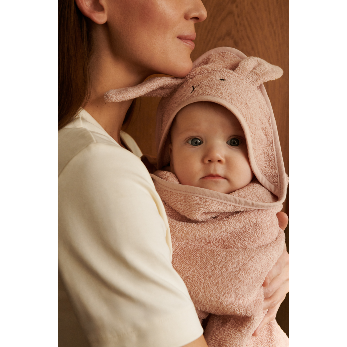 Liewood Kapuzentuch "Albert" Rabbit Rose