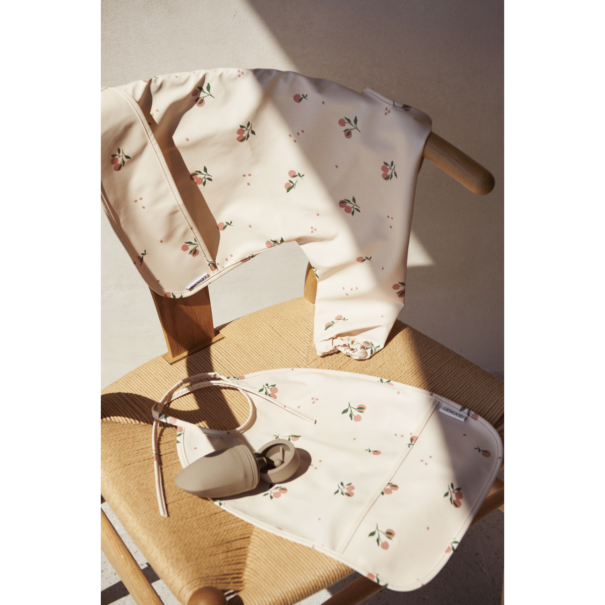 Liewood Lätzchen "Merle" Peach | Sea Shell Mix