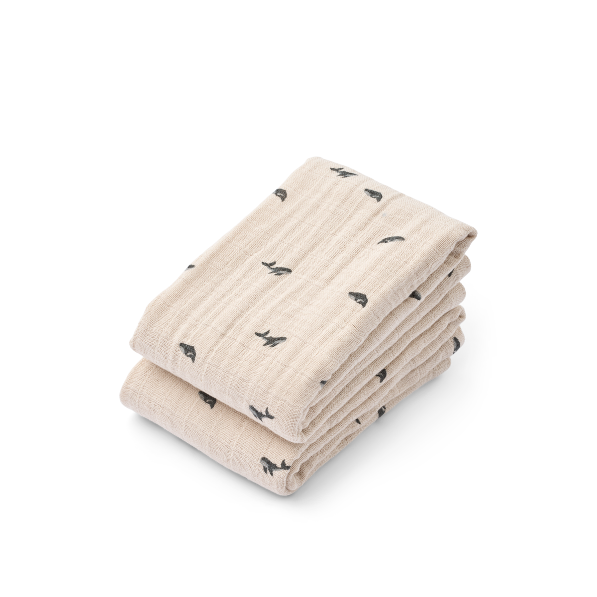 Liewood Mulltücher "Lewis" Mini Whale | Sandy