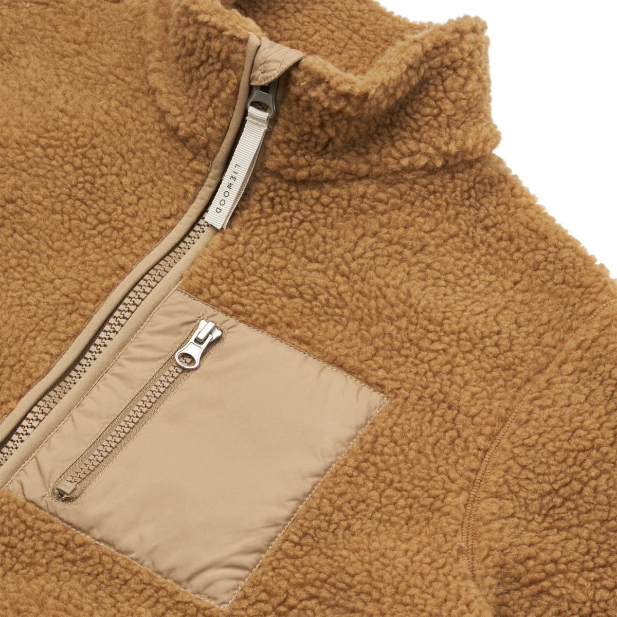 Liewood Jacke "Nelson Adult Pile" Golden Caramel | Oat Mix
