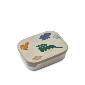 Liewood Kinder Lunchbox "Arthur" Dinosaurs | Mist
