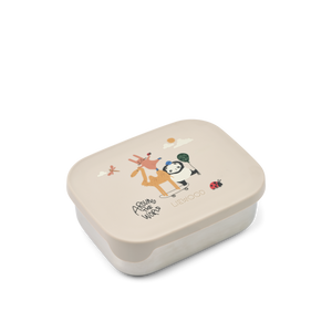 Liewood Kinder Lunchbox  "Arthur" | Around the world / Sandy
