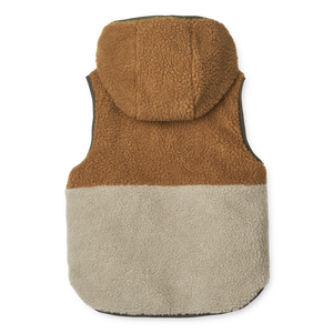 Liewood Thermo-Wendeweste "Diana" Reversible Army Brown Mix