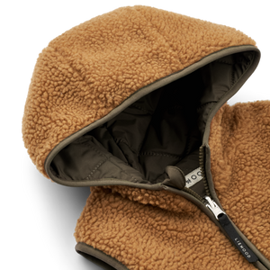 Liewood Thermo-Wendeweste "Diana" Reversible Army Brown Mix