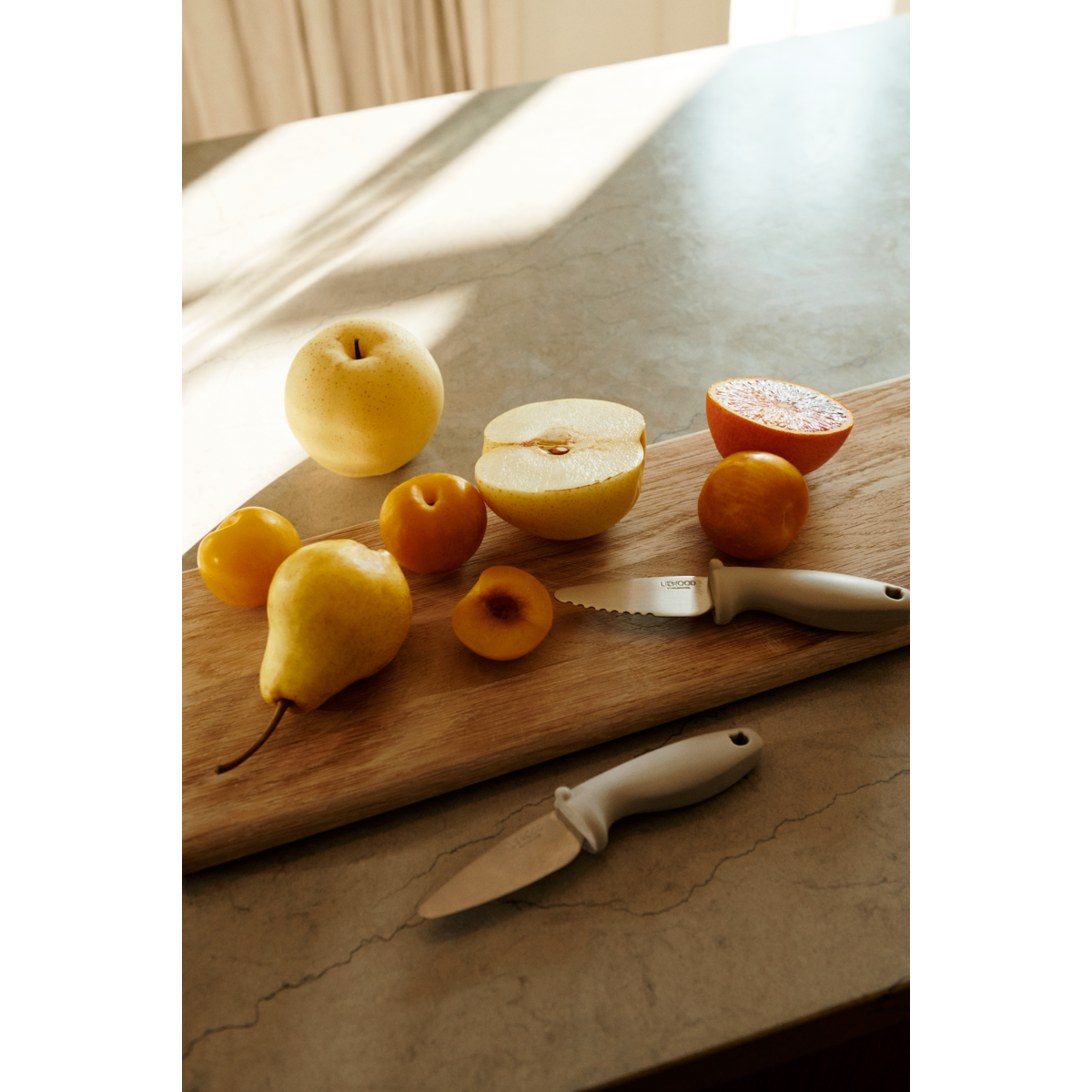 Liewood Kinder Schneidemesser Set "Perry" Sandy