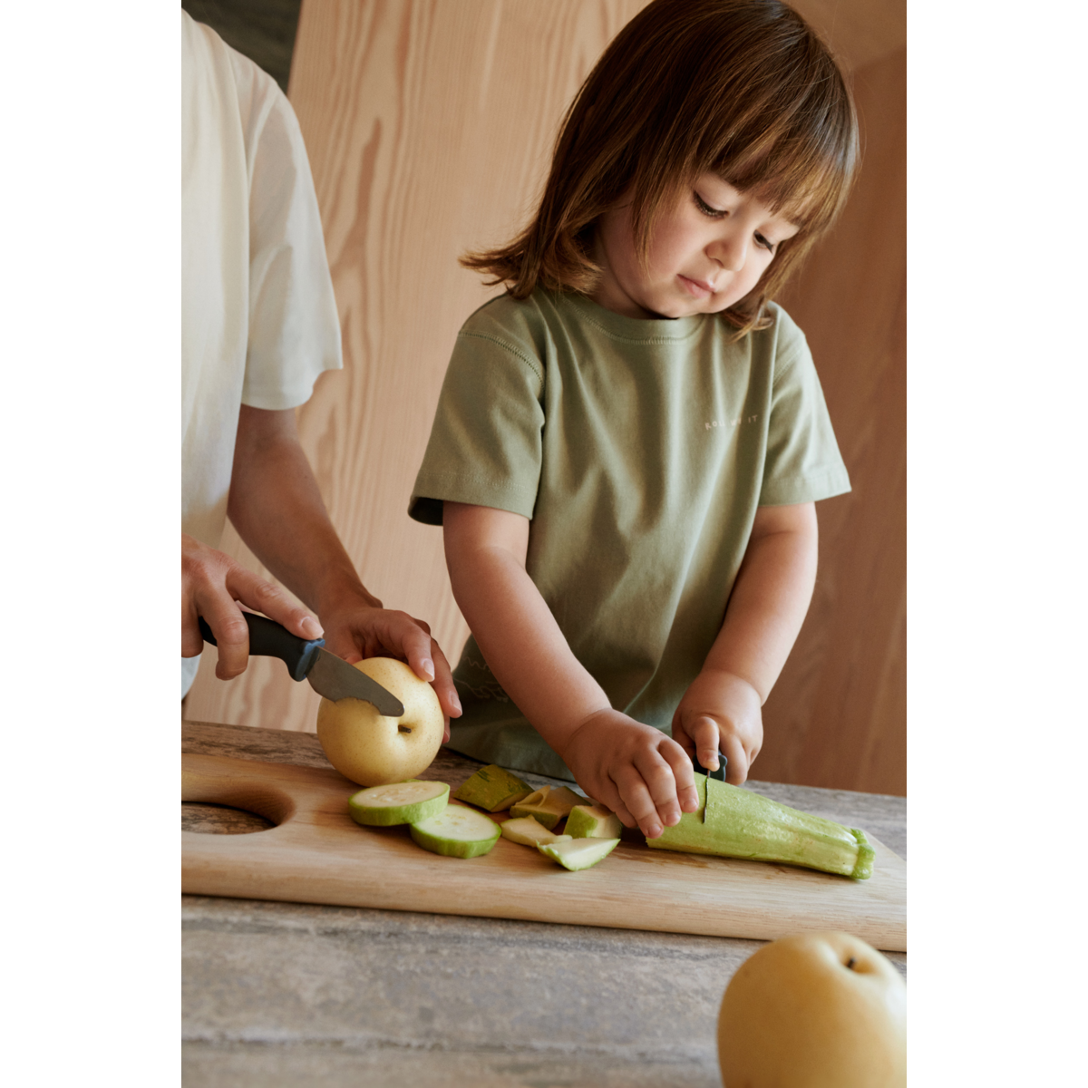 Liewood Kinder Schneidemesser Set "Perry" Sandy