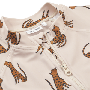 Liewood Badeanzug "Max" Leopard / Sandy