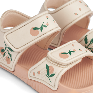 Liewood Kinder Bade Sandalen "Blumer"  Peach / Sea Shell
