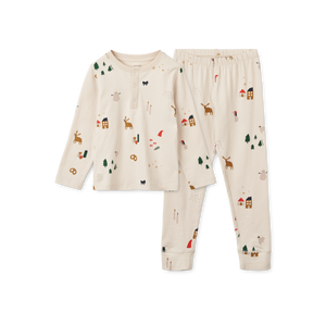Liewood Pyjama-Set "Wilhelm" Holiday / Sandy