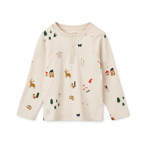 Liewood Pyjama-Set "Wilhelm" Holiday / Sandy