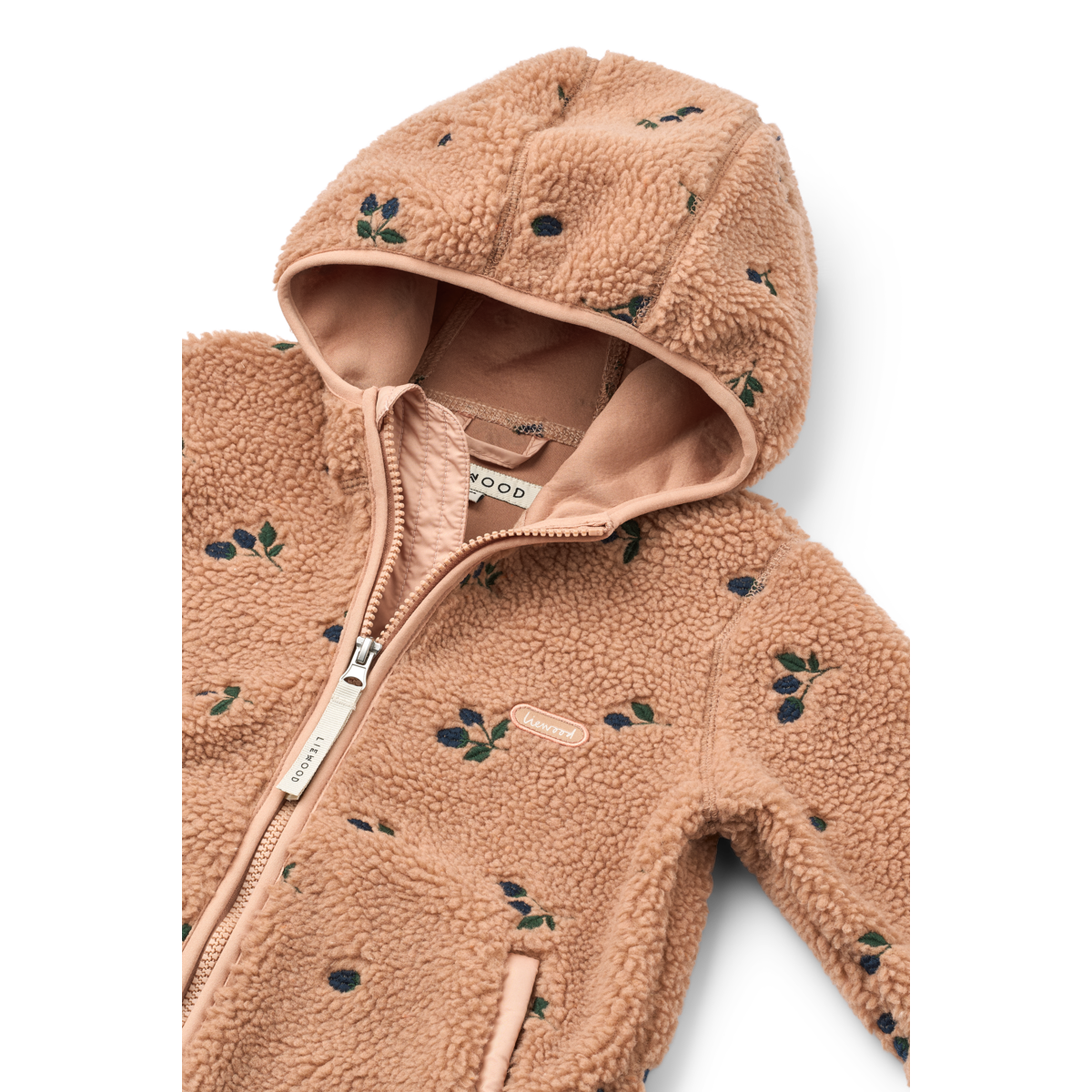 Liewood Jacke "Mara Pile" Berry | Pale Tuscany Embroidery