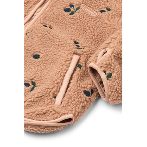 Liewood Jacke "Mara Pile" Berry | Pale Tuscany Embroidery