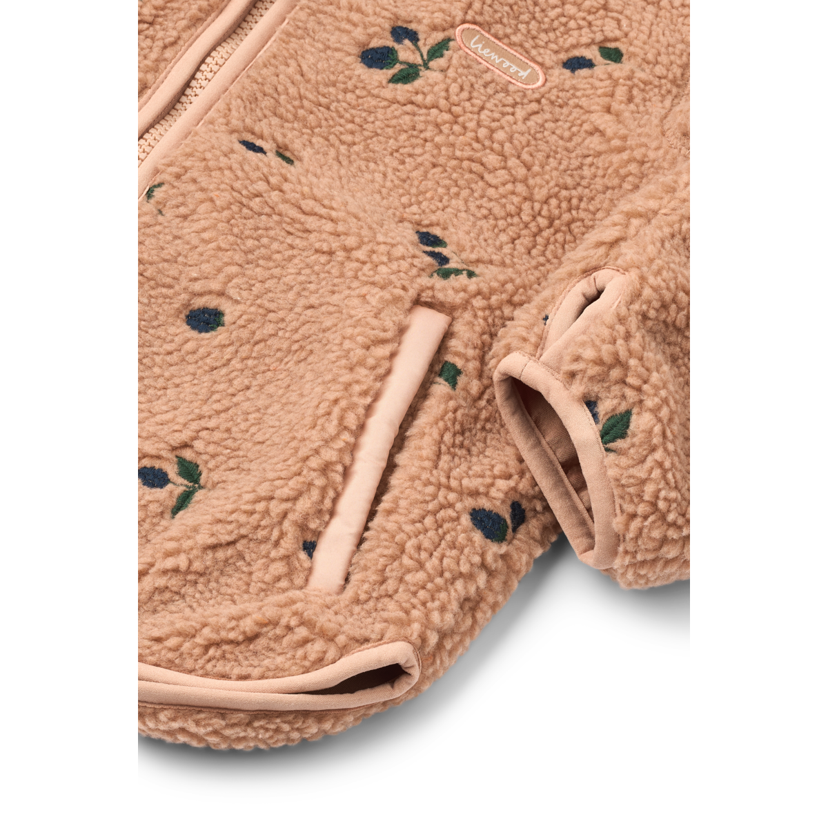 Liewood Jacke "Mara Pile" Berry | Pale Tuscany Embroidery