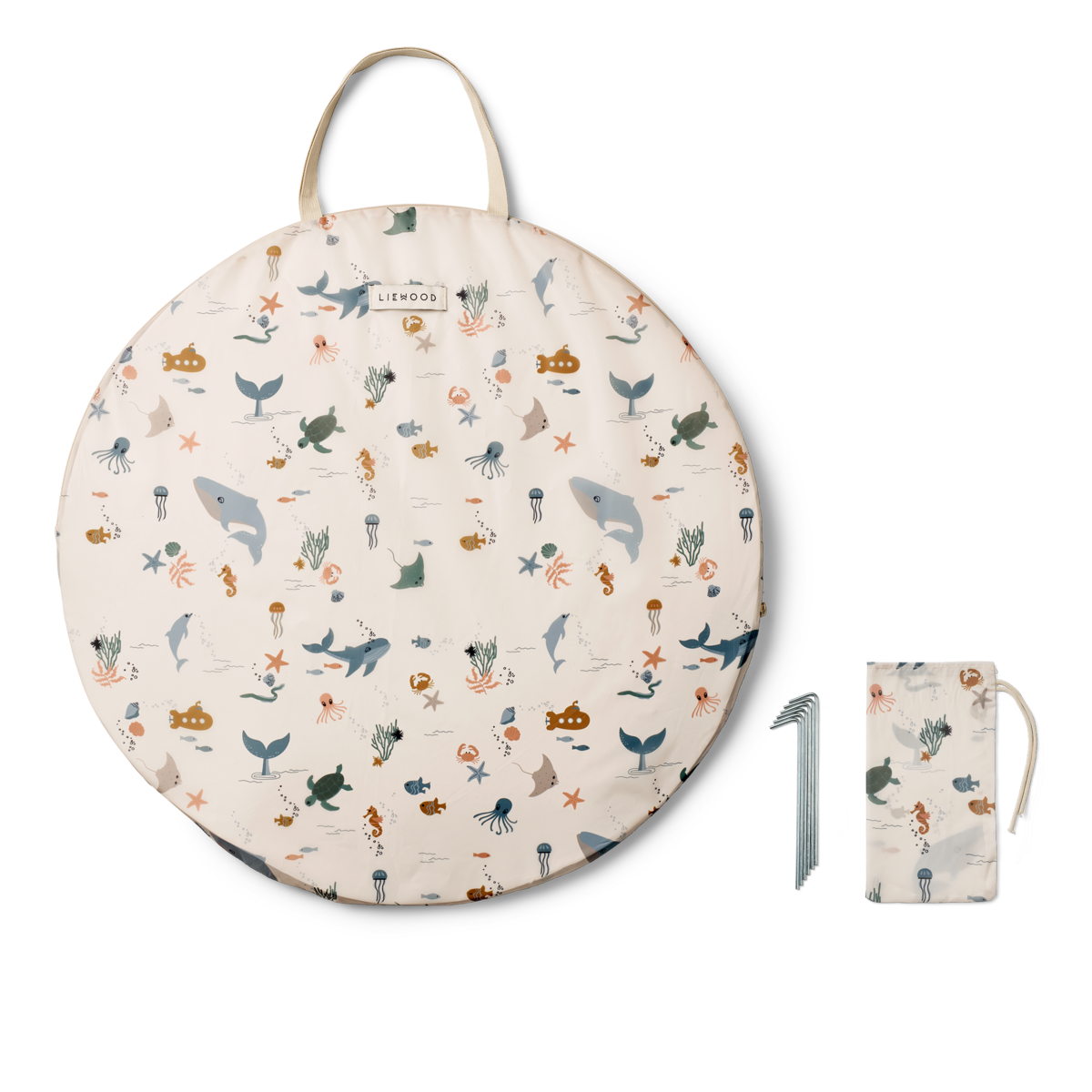 Liewood Pop-Up-Zelt "Cassie" Sea Creature | Sandy