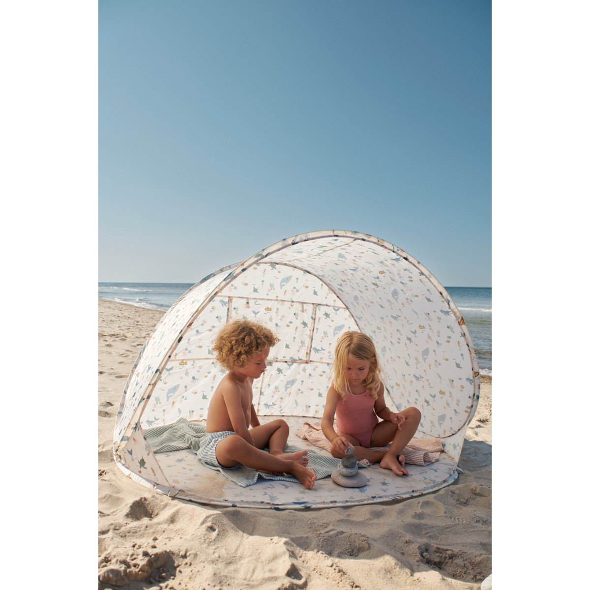 Liewood Pop-Up-Zelt "Cassie" Sea Creature | Sandy