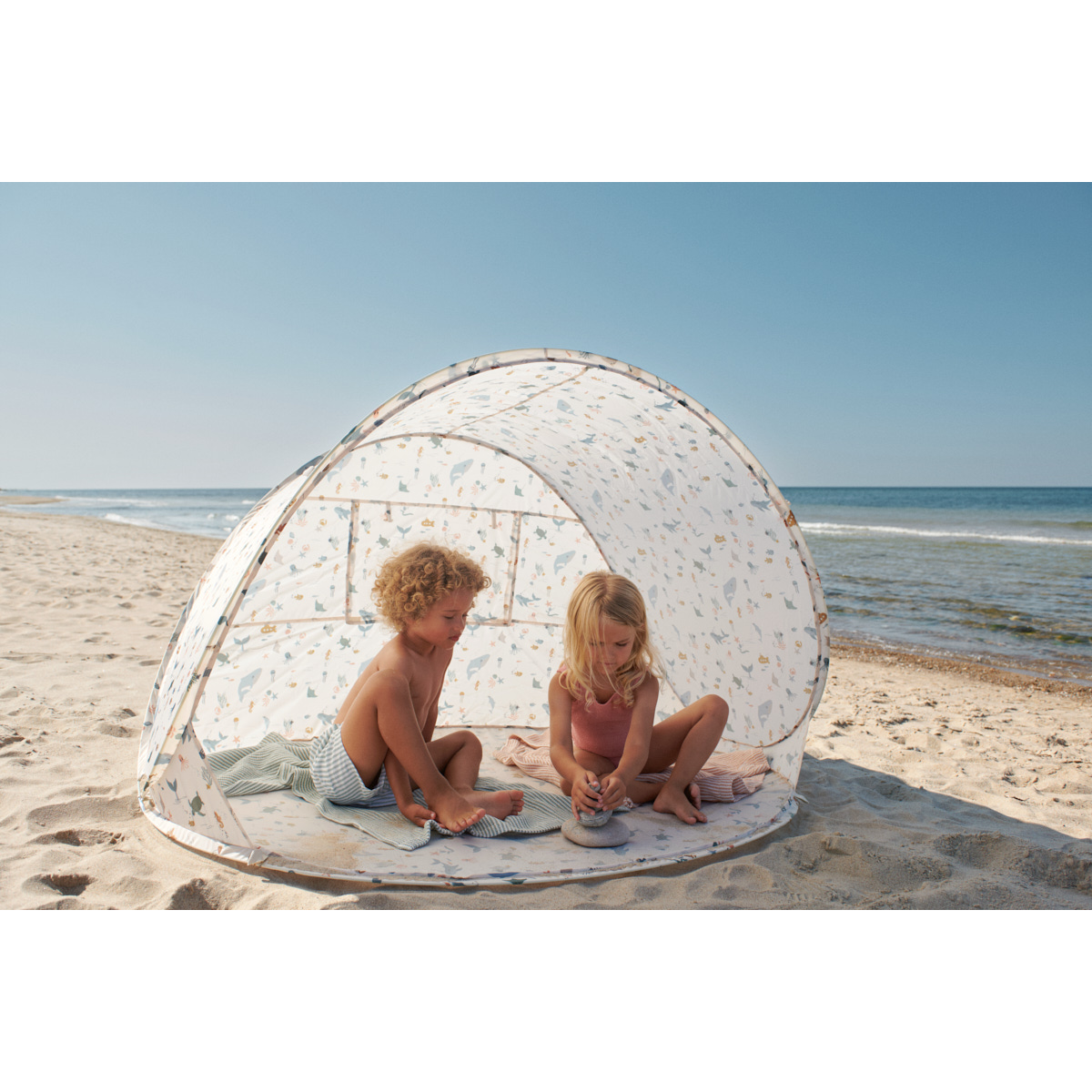 Liewood Pop-Up-Zelt "Cassie" Sea Creature | Sandy