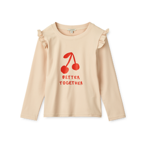 Liewood Badeshirt mit UV-Schutz "Tenley" Appele Blossom