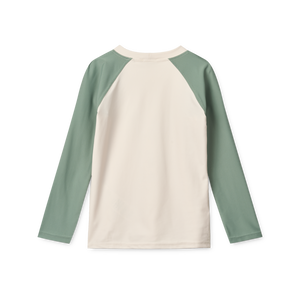 Liewood Badeshirt mit UV-Schutz "Noah" Sandy / Peppermint