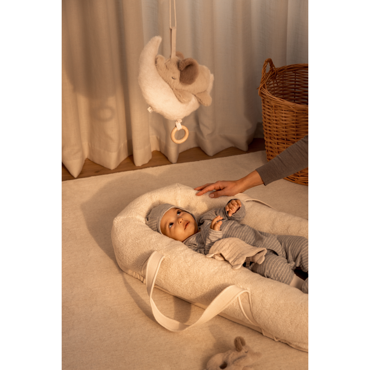 Liewood Babynest "Gro Pile" Sandy