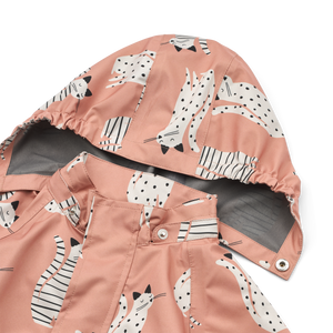 Liewood Regenjacke "Pedia" Cat Tuscany Rose