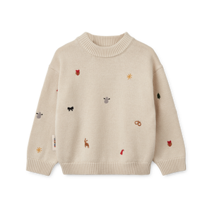 Liewood Knitted Sweater "Orlane" Holiday / Sandy