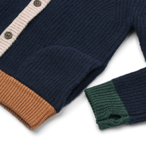 Liewood Knitted Cardigan "Tiago" Classic Navy
