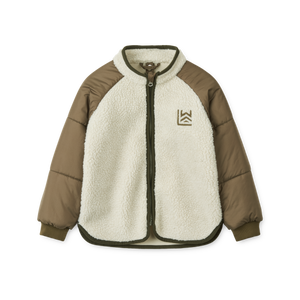 Liewood Winterjacke "Timber" | Army Brown Multi Mix
