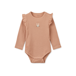 Liewood Langarmbody 'Yanni' 2er Set Bunny Sandy / Pale Tuscany