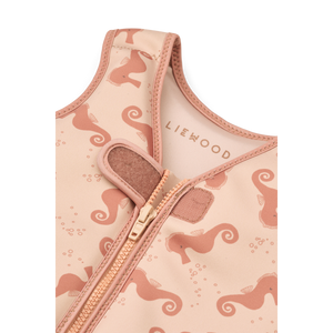 Liewood Schwimmweste "Dove" Seahorse / Apple Blossom