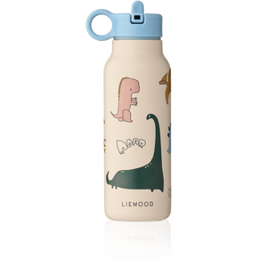Gourde Liewood "Falk" 350 ml | Dino roar / Sandy