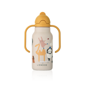 Liewood Thermal Drinking Bottle "Kimmie" | Around the world / Sandy
