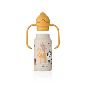 Liewood Thermal Drinking Bottle "Kimmie" | Around the world / Sandy