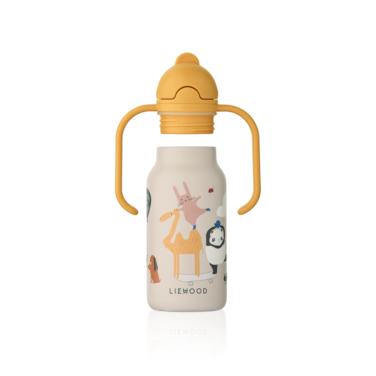 Liewood Thermo Trinkflasche "Kimmie" | Around the world / Sandy