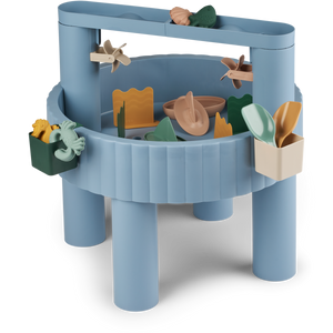 Liewood Activity Table "Sepp" | Beach blue multi mix