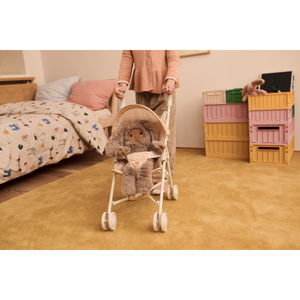 Liewood Puppenwagen "Elsie" | Y/D Stripe Pale tuscany / creme de la creme