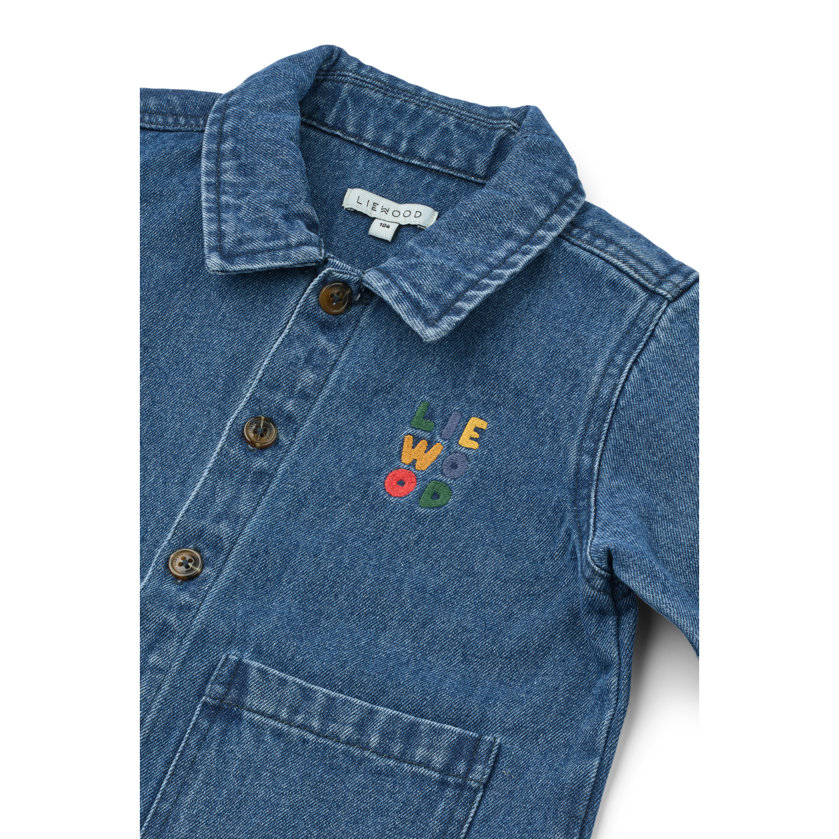 Liewood Overshirt "Kinsley" Medium Blue Denim
