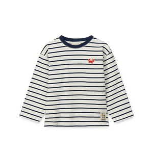 Liewood Langarm-Shirt "Taylor" Classic Navy / Creme De La Creme