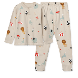 Liewood Pyjama-Set "Wilhelm" Circus / Sandy