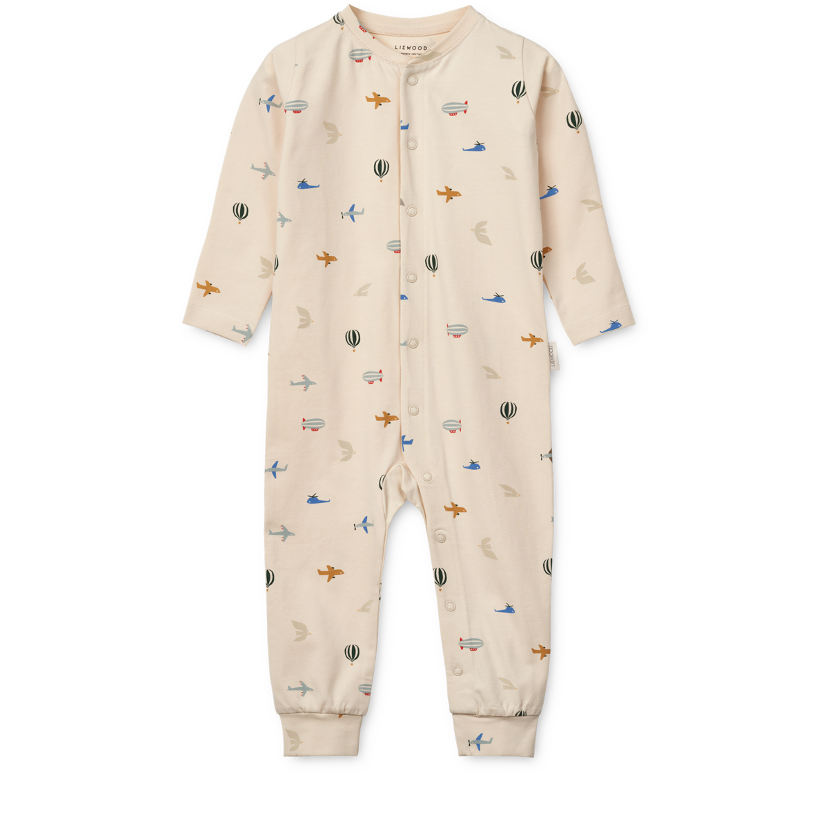 Liewood Pyjama Jumpsuit "Birk" Aviator / Ecru