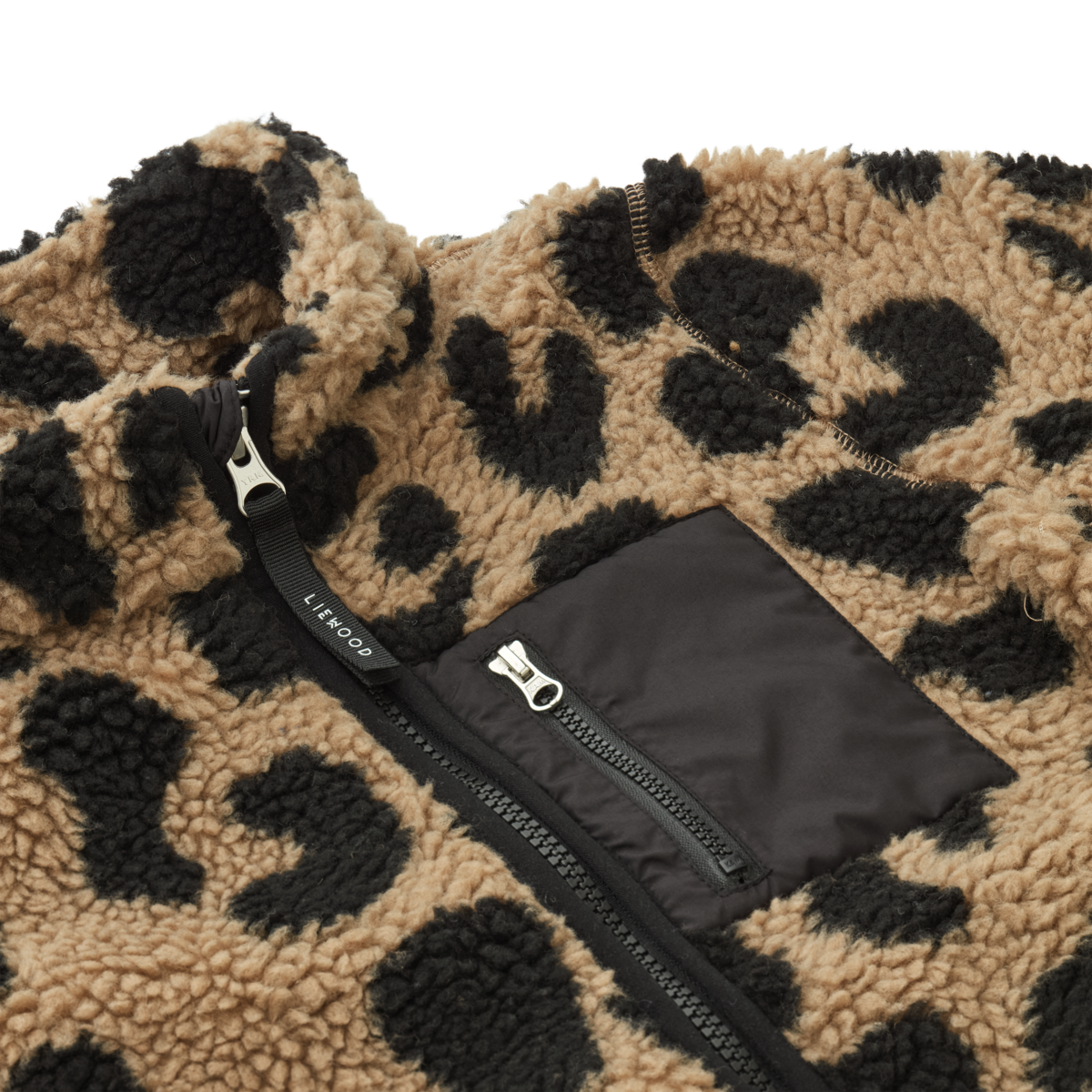 Liewood Jacke "Nolan" Pile Mega Leo | Oat Mix