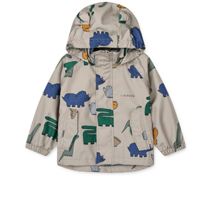 Liewood Regenset "Manu" Dinosaurs / Mist