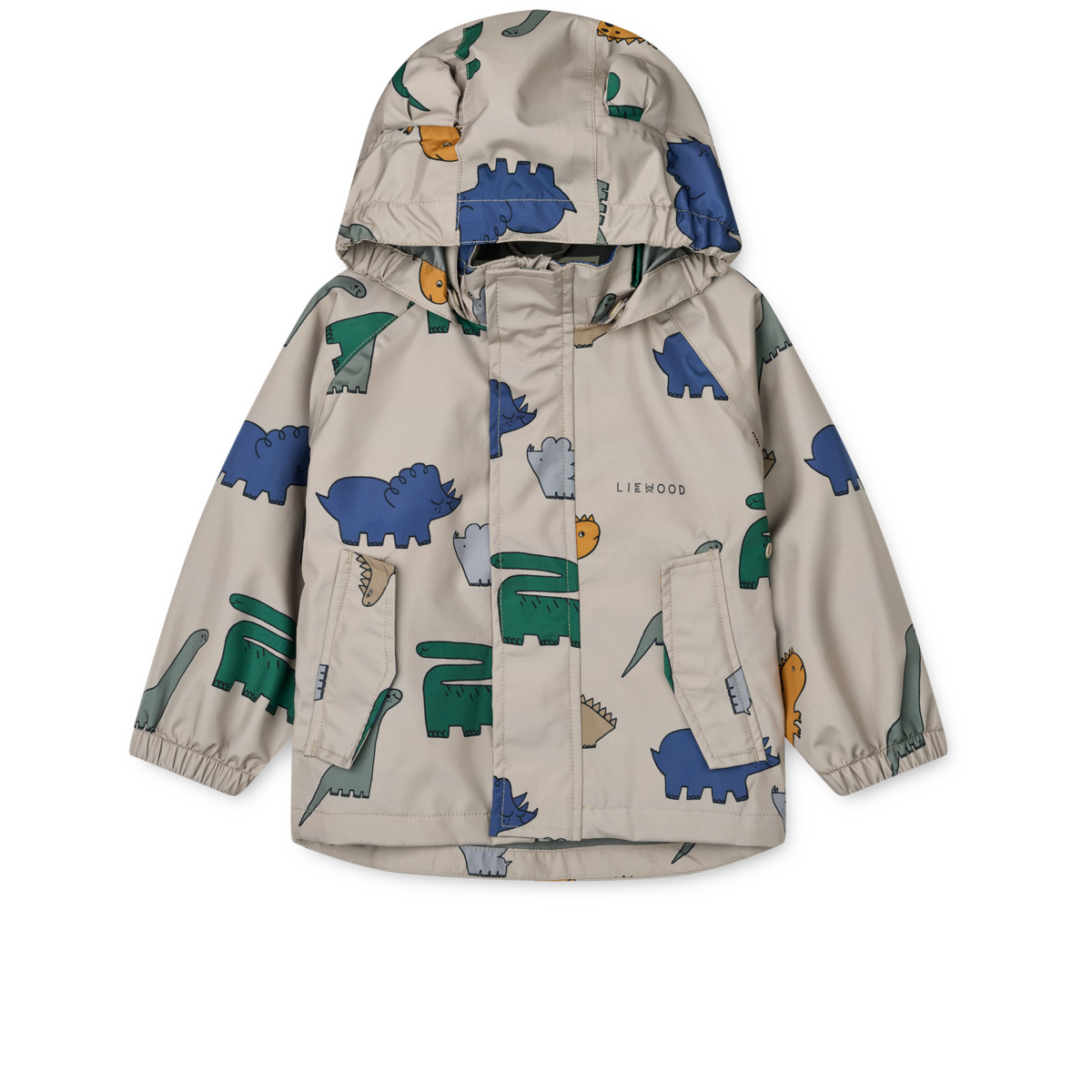 Liewood Regenset "Manu" Dinosaurs / Mist