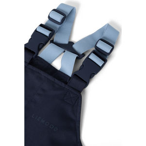 Liewood Regenset "Manu" | Dino roar / Classic navy