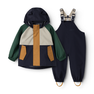 Liewood Regenset "Manu" | Garden green multi mix
