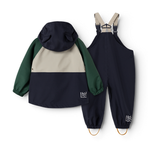 Liewood Regenset "Manu" | Garden green multi mix