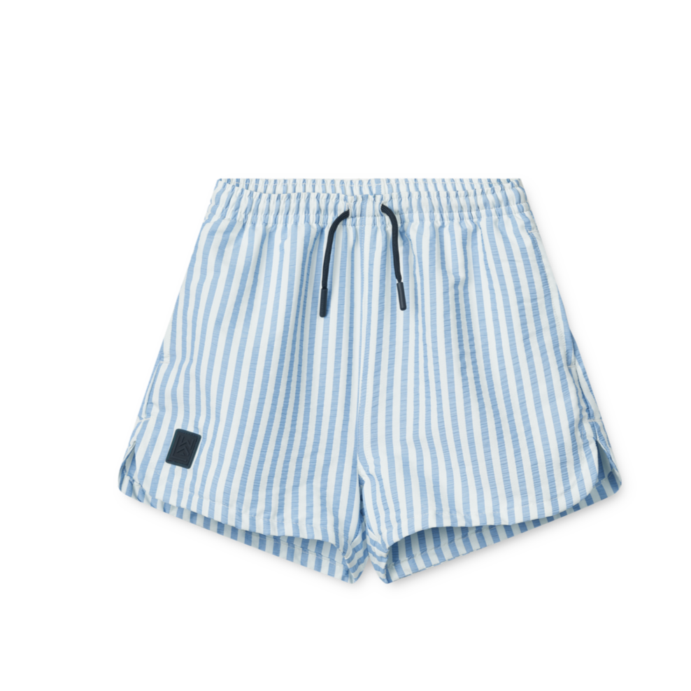 Liewood Badeshorts "Aiden" Stripe Riverside / Creme De La Creme