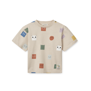 Liewood T-Shirt "Tyler" Smiley / Sandy