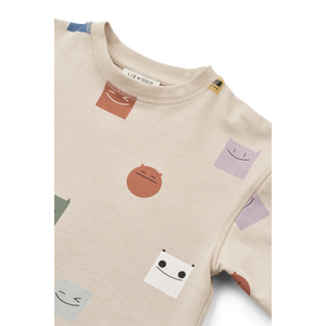 Liewood T-Shirt "Tyler" Smiley / Sandy